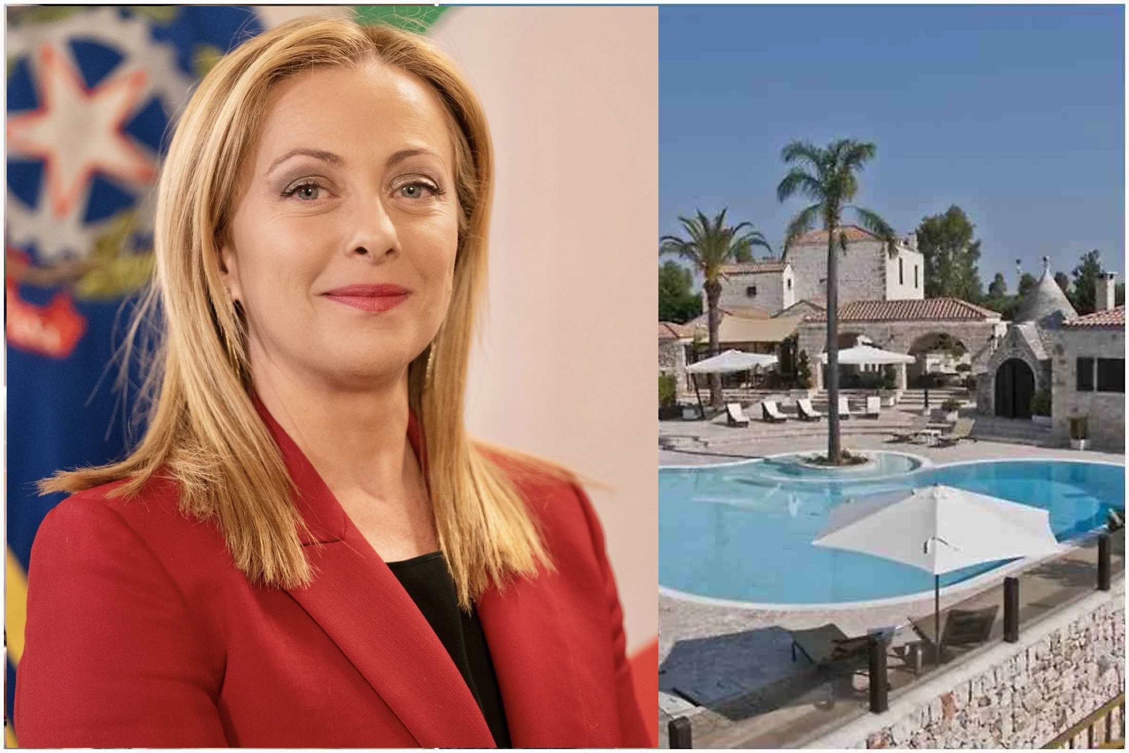 Masseria Beneficio a Ceglie Messapica e Giorgia Meloni