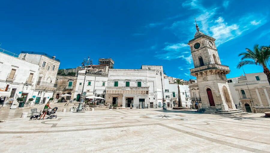 Piazza Plebiscito a Ceglie Messapica