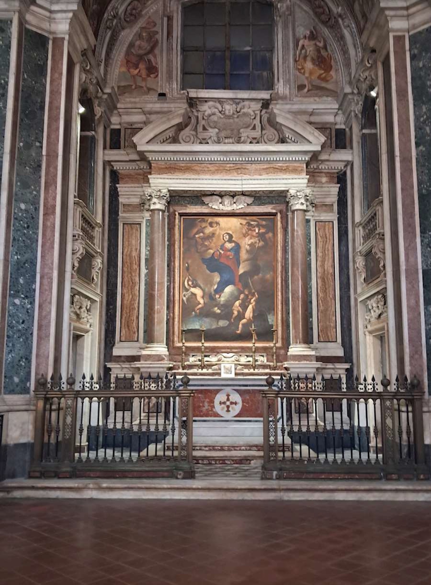 La Cappella dedicata all'Immacolata Concezione in S. M. degli Angeli in Pizzofalcone a Napoli