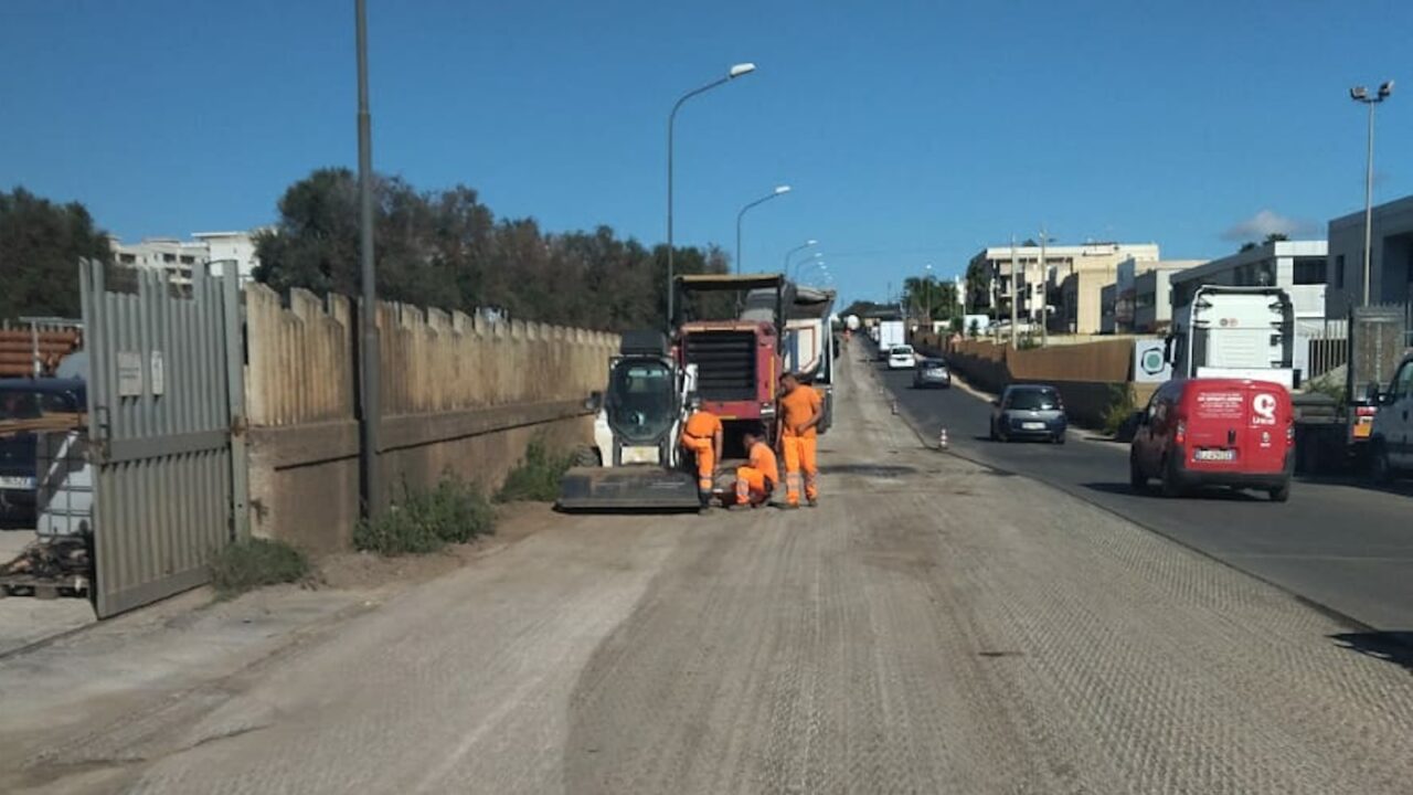 Al via i lavori sulla strada per Francavilla