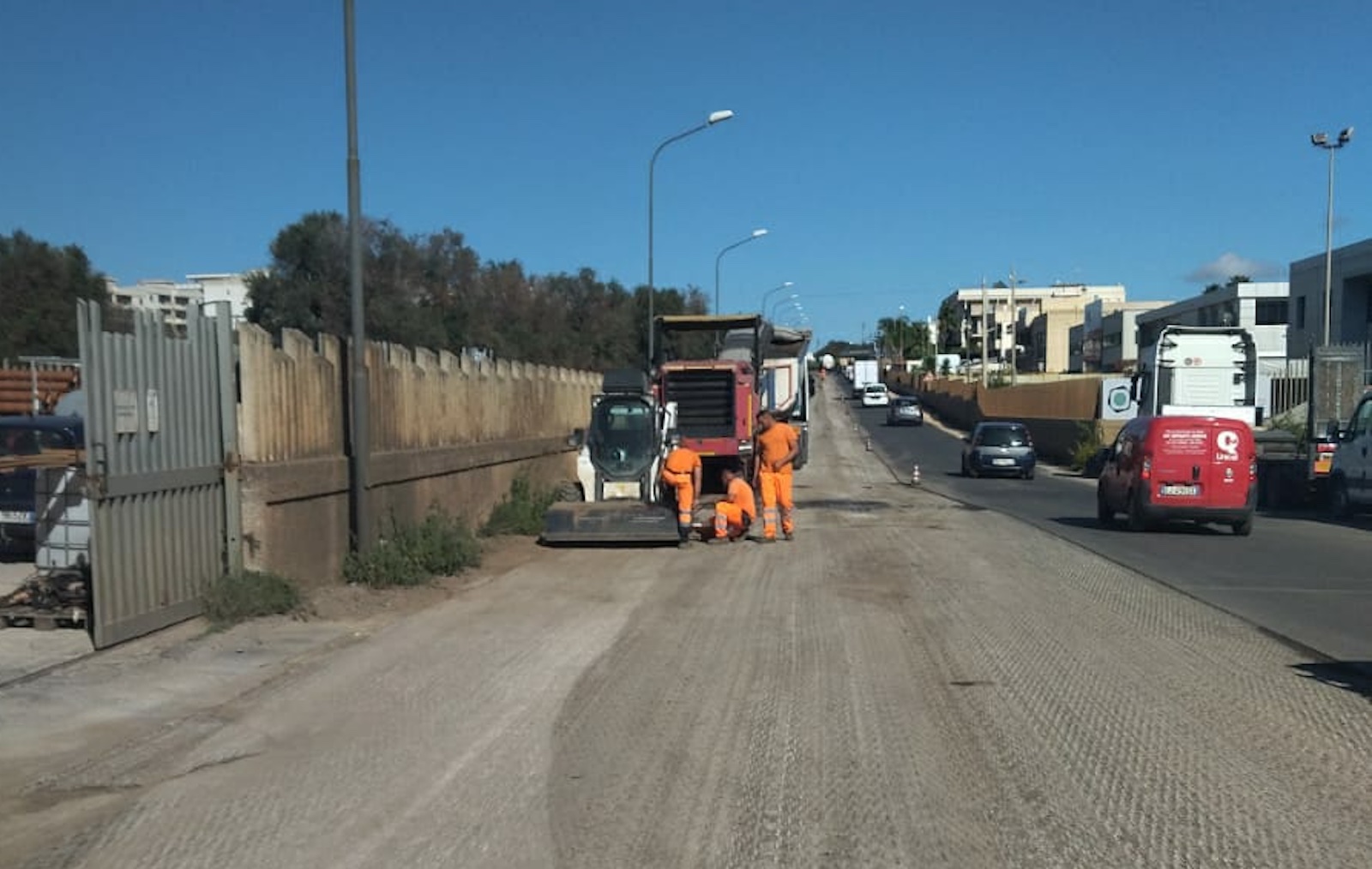 Lavori di rifacimento asfalto sulla via tra Ceglie e Francavilla