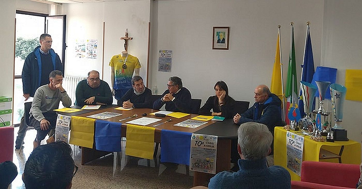 La presentazione di "Corri a Ceglie", manifestazione che si terrà domenica