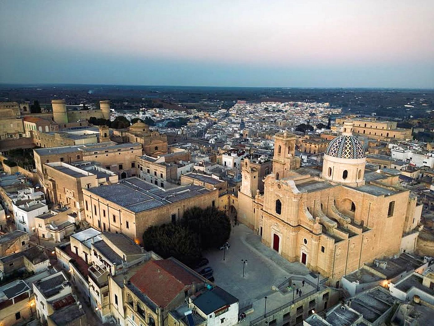 La Cattedrale di Oria, dove sabato confluirà il pellegrinaggio dei fedeli voluto dal vescovo Pisanello